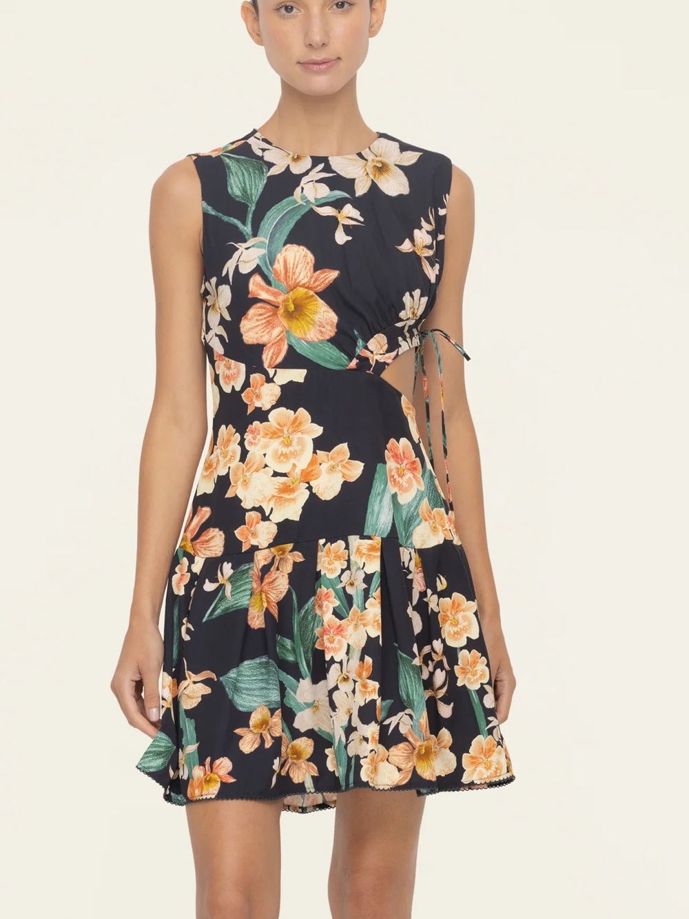 AGUA BY AGUA BENDITA OTOÑO DANZA MINI DRESS